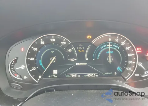 2019 BMW 530E z USA, uszkodzony, nr VIN WBAJA9C58KB392422